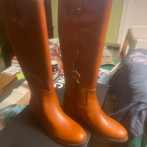 Chic Brown Over the Knee Boots